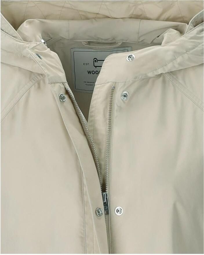 Woolrich Licht Eiken Zomer Parka Beige - Foto 2