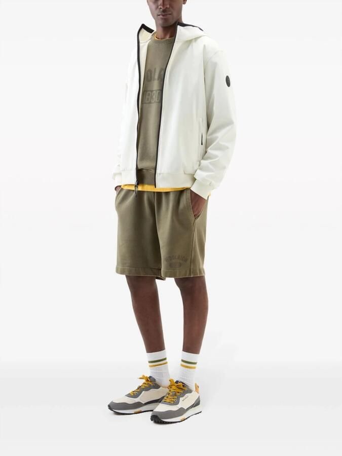 Woolrich Softshell Hoodie voor buitenactiviteiten White Heren - Foto 6