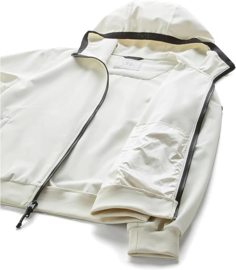 Woolrich Softshell Hoodie voor buitenactiviteiten White Heren - Foto 2