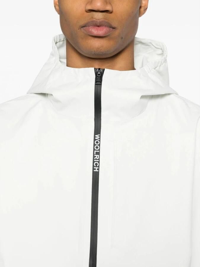 Woolrich Waterdichte Pacific Jas met Capuchon White Heren - Foto 5
