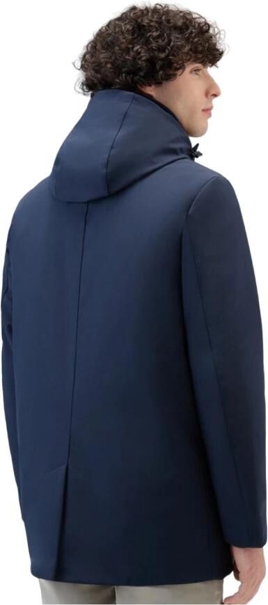 Woolrich Polyester Jassen en Parka's Blue Heren - Foto 5