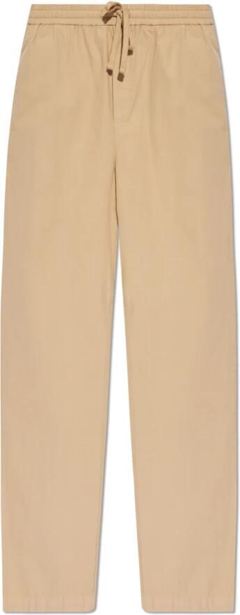 Woolrich Wijde katoenen broek Beige Heren - Foto 5
