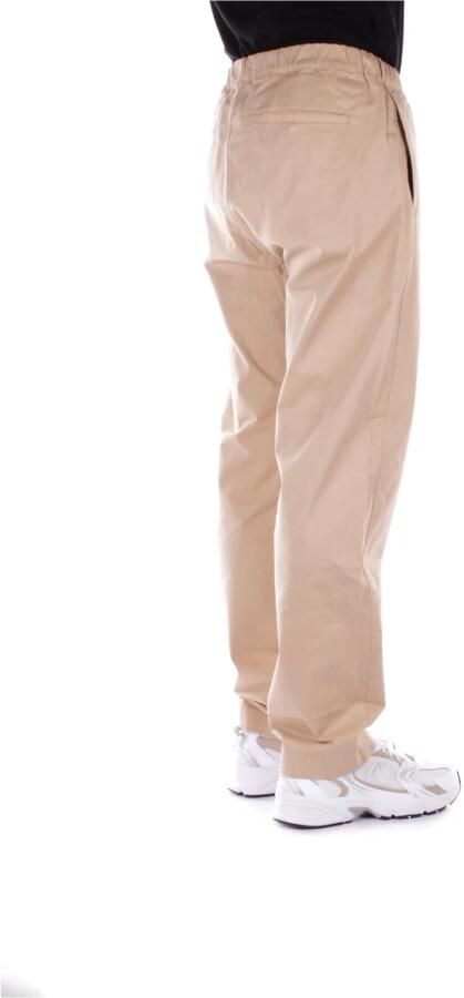 Woolrich Zand Broek Logo Zijzakken Beige Heren