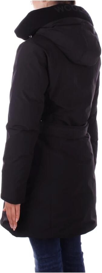 Woolrich Zwarte Gewatteerde Eendendons Jas Black Dames - Foto 2