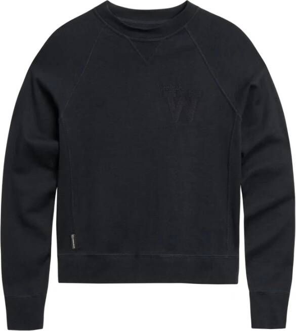 Woolrich Zwart American Fleece sweatshirt Zwart Heren
