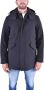 Woolrich Zacht windjack met klassieke kraag en capuchon Zwart Heren - Thumbnail 6