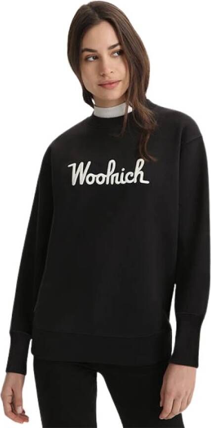 Woolrich Zwart sweatshirt Zwart Dames