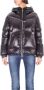 Woolrich Zwarte jas met capuchon zijlogo en zakken Zwart Dames - Thumbnail 1