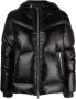 Woolrich Zwarte jas met capuchon zijlogo en zakken Zwart Dames - Thumbnail 5