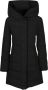 Woolrich Zwarte Puffy Prescott Parka Zwart Dames - Thumbnail 1