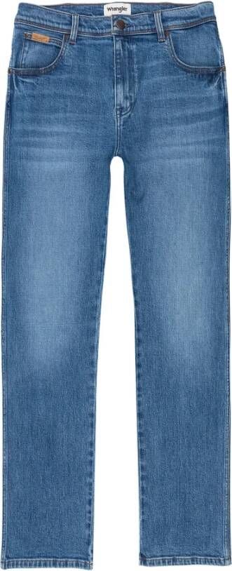 Wrangler Jeans Texas New Favorite Blauw Heren