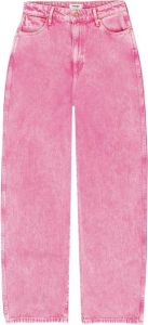 Wrangler Loose-fit Jeans Roze Dames