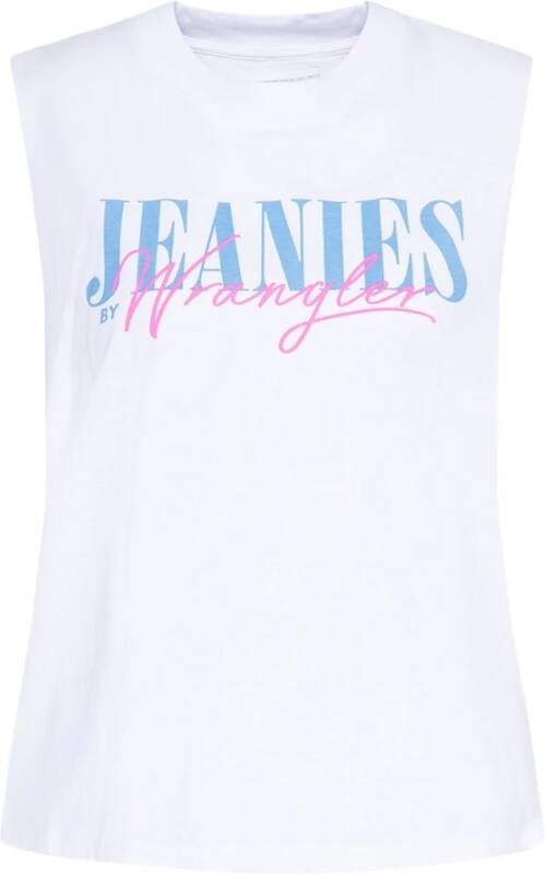 Wrangler Sleeveless Tops Wit Dames
