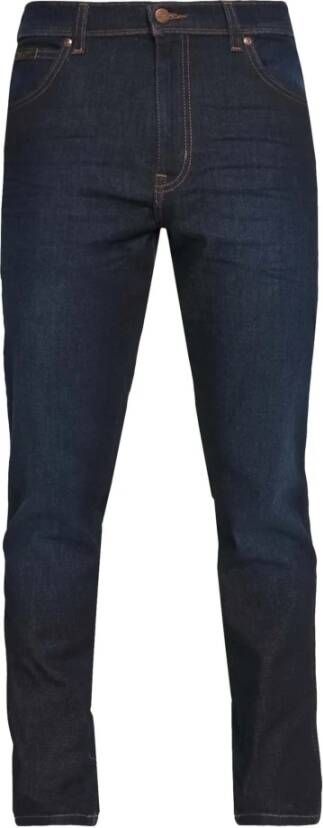 Wrangler Slim-fit Jeans Blauw Heren