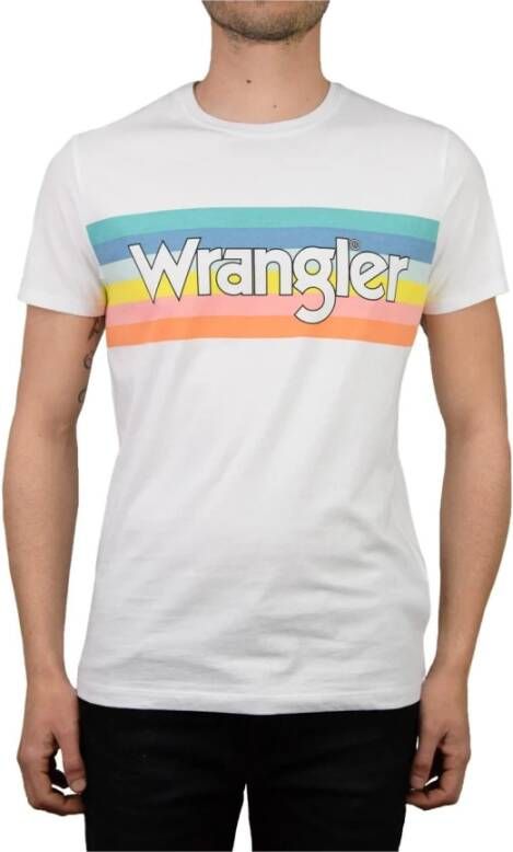 Wrangler T-shirt Korte Mouw T-shirt summer logo tee