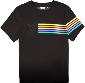 Wrangler T-Shirts Zwart Dames
