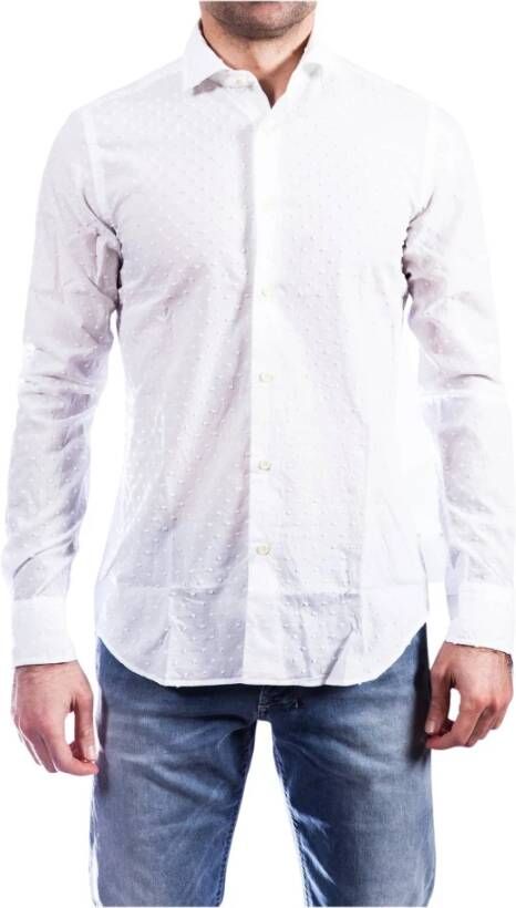 Xacus 61170 001 748 shirt Wit Heren