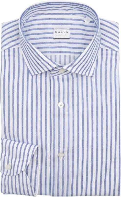 Xacus 81208 001 358 shirt Wit Heren