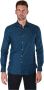 Xacus Bloemen-print shirt Blauw Heren - Thumbnail 1