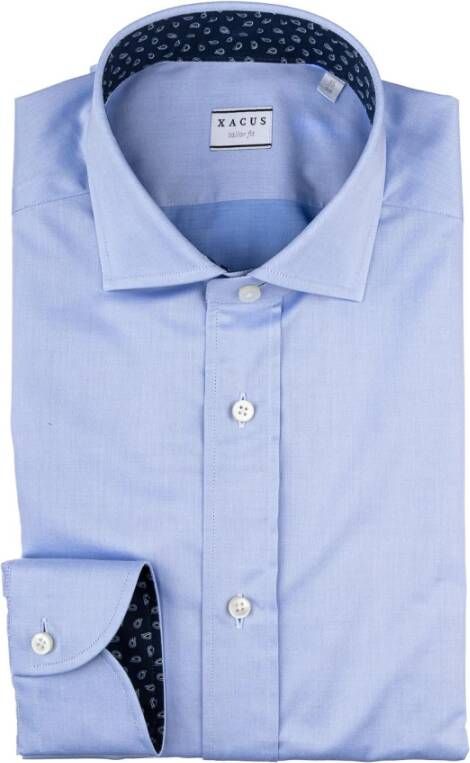 Xacus Camicia Business Tailor Blauw Heren