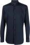 Xacus Casual overhemd Blauw Heren - Thumbnail 1