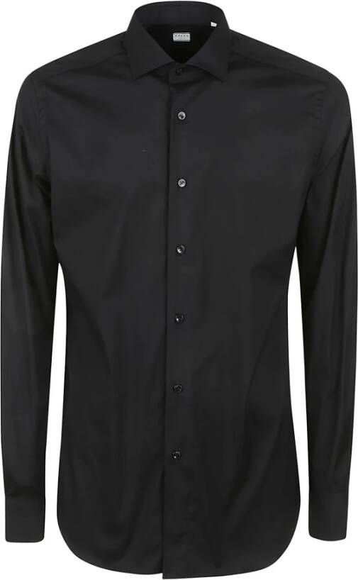 Xacus Casual Shirts Zwart Heren