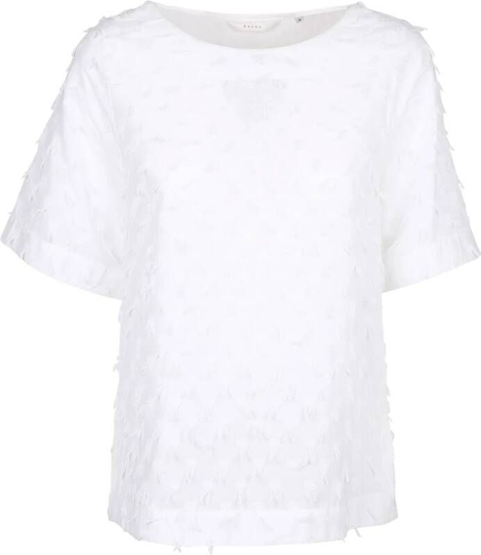 Xacus Elegante Witte Top voor Dames Wit Dames