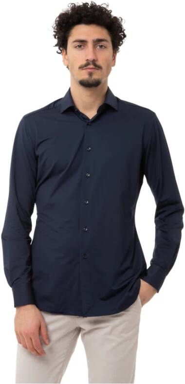 Xacus Formal Shirts Blauw Heren
