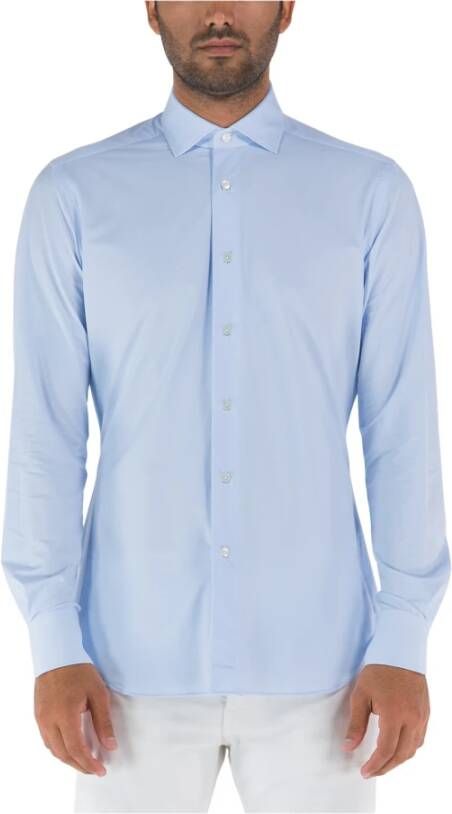 Xacus Formele shirts Blauw Heren