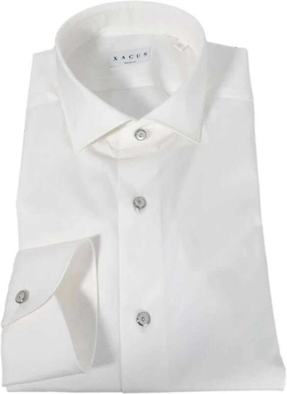 Xacus Men op maat & shirt intermediaire draagbaarheid 21741721 Wit Heren