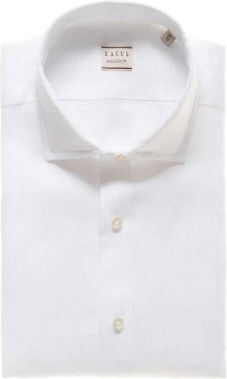 Xacus shirt 11295722ml-001 White Heren