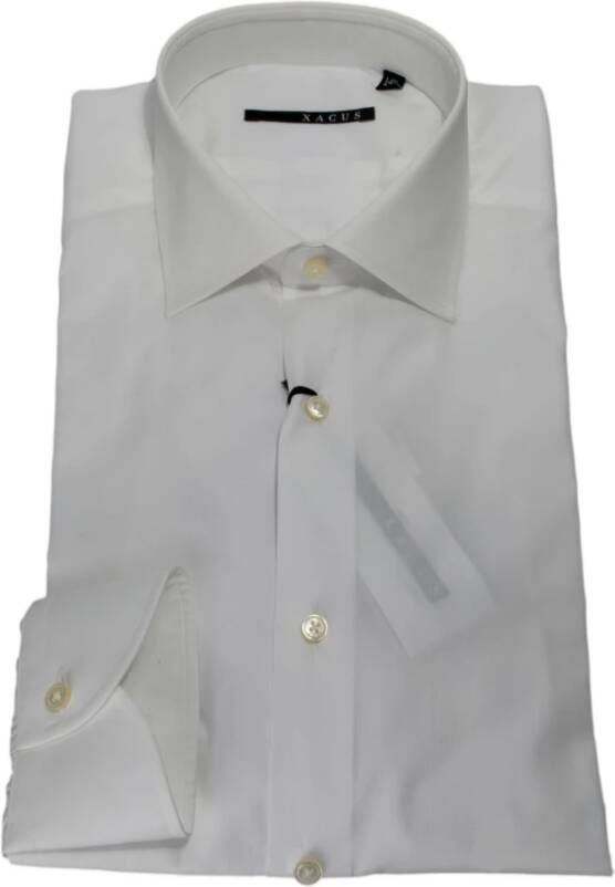 Xacus Shirt 81141001 White Heren