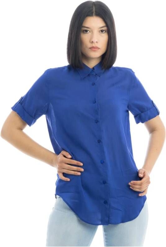 Xacus Shirt Blauw Dames