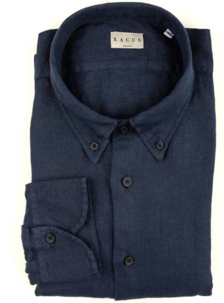 Xacus Shirt Blauw Heren