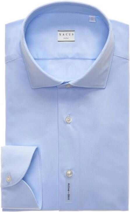 Xacus shirt Blauw Heren