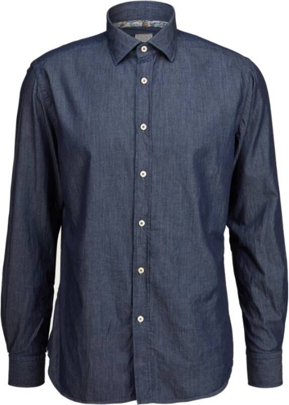 Xacus Shirt Blauw Heren