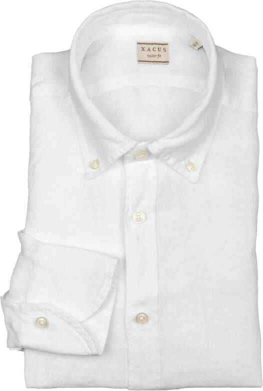 Xacus Shirt White Heren