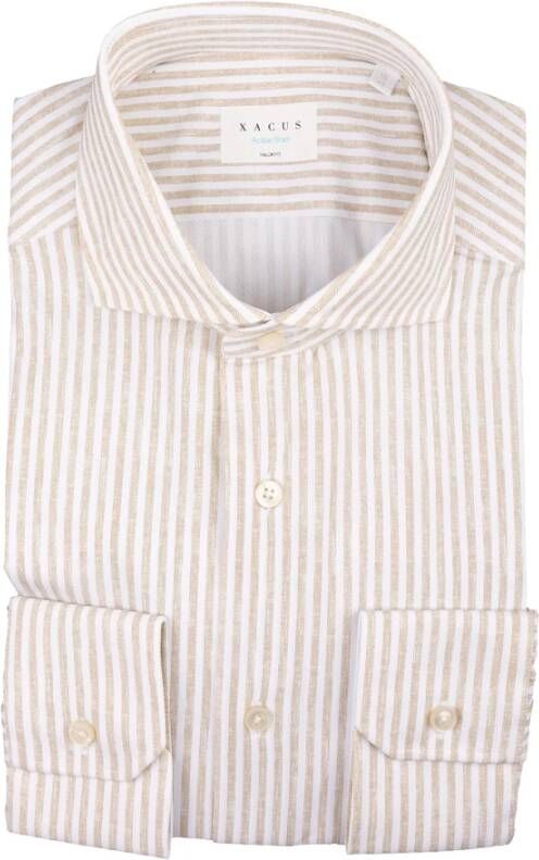 Xacus Shirts Bruin Heren