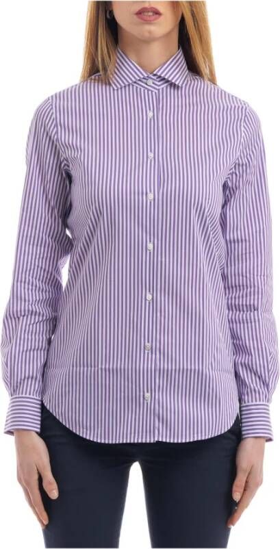 Xacus Shirts Purple Dames