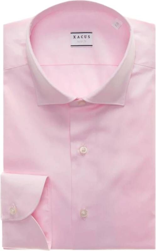 Xacus Formeel Overhemd Upgrade voor Mannen Pink Heren