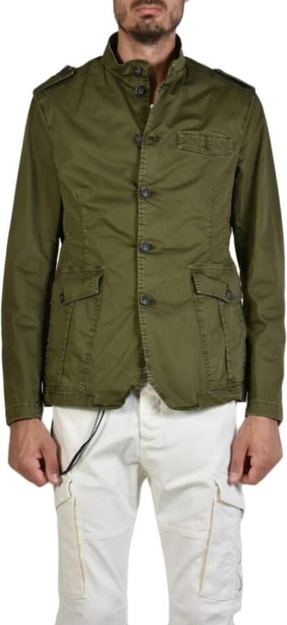 Xagon Man Light Jackets Groen Heren