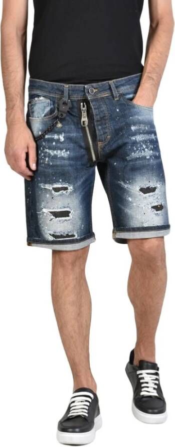 Xagon Man Shorts Blauw Heren
