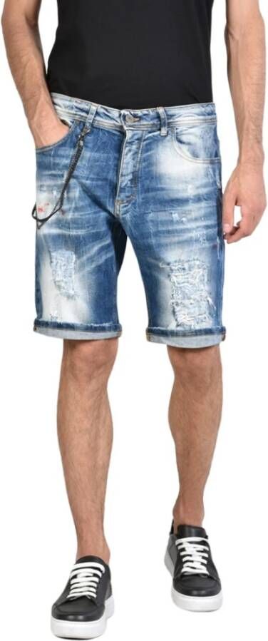 Xagon Man Shorts Blauw Heren