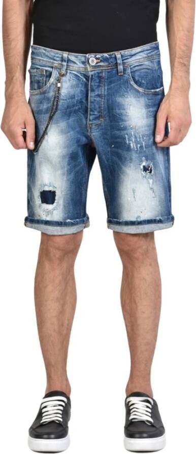 Xagon Man Shorts Blauw Heren