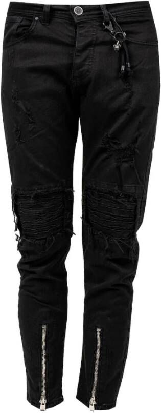 Xagon Man Slim-fit broek Zwart Heren