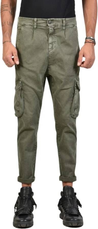 Xagon Man Slim-fit Trousers Groen Heren