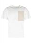 Xagon Man Casual Ronde Hals Zak T-Shirt White Heren - Thumbnail 1