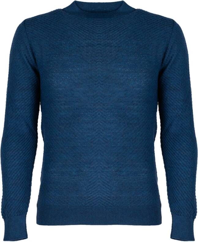 Xagon Man Trui met ronde hals Blauw Heren