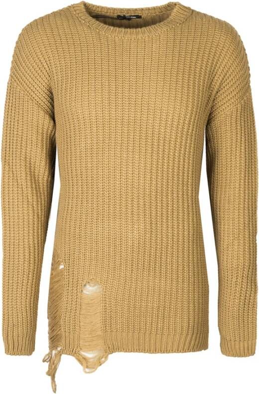 Xagon Man Trui met ronde hals Brown Heren