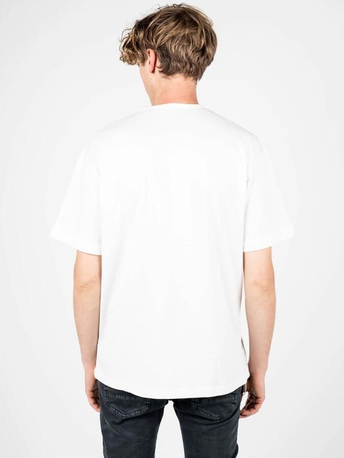 Xagon Man Oversize Ronde Hals Zak T-shirt White Heren - Foto 2